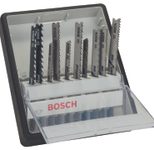 BOSCH Robust Line Wood and Metal Stichsägeblätter-Set 10-teilig