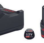 Bosch Starter-Set 2x Akku GBA 12V 3,0 Ah, Schnellladegerät GAL 12V-40