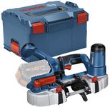 BOSCH Professional Akku-Bandsäge GCB 18V-63 Solo + L-BOXX