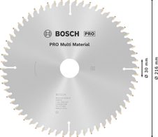 BOSCH Multi Material Kreissägeblatt 1 St.