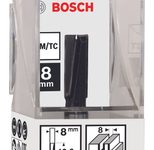 BOSCH Nutfräser Standard for Wood 1-teilig