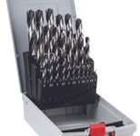 BOSCH Metallbohrer-Set ProBox HSS PointTeQ 25-teilig