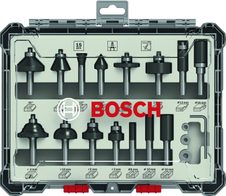 BOSCH Fräser-Set Mixed Set 15-teilig