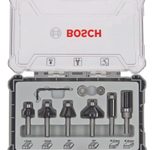 BOSCH Fräser-Set 6-teilig 8 mm