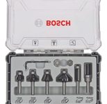 BOSCH Fräser-Set 6-teilig 6 mm