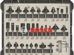 BOSCH Fräser-Set Mixed Set 30-teilig