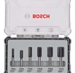 BOSCH Nutfräser-Set Standard for Wood 6-teilig