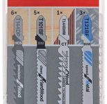 BOSCH Wood and Metal Stichsägeblätter-Set 15-teilig