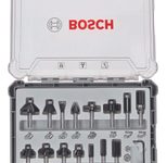 BOSCH Fräser-Set Mixed Set 15-teilig