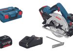 BOSCH Professional Akku-Handkreissäge-Set GKS 18V-57 G 2x 4.0Ah+L