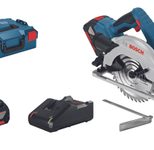 BOSCH Professional Akku-Handkreissäge-Set GKS 18V-57 G 2x 4.0Ah+L