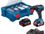 BOSCH Professional Akku-Schlagbohrschrauber-Set GSB 18V-55