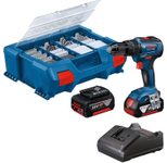 BOSCH Professional Akku-Schlagbohrschrauber-Set GSB 18V-55