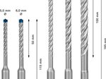 BOSCH Hammerbohrer-Set Expert SDS plus-7X Set 5-teilig
