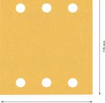 BOSCH Expert C470 Schleifblätter