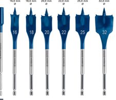 BOSCH Flachfräsbohrer-Set EXPERT Self Cut Speed 7-teilig