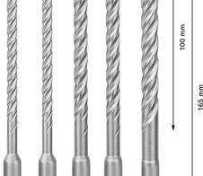 BOSCH Hammerbohrer-Set EXPERT SDS plus-7X 5-teilig