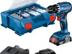 BOSCH Professional Akku-Bohrschrauber-Set GSR 18V-45