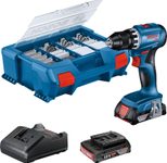BOSCH Professional Akku-Bohrschrauber-Set GSR 18V-45