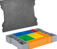 BOSCH Professional L-BOXX 102 inset box Set Werkzeugkoffer 12-teilig