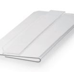 DURABLE Etikettentaschen 10,0 x 3,8 transparent
