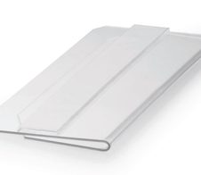 DURABLE Etikettentaschen 10,0 x 3,8 transparent