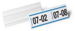 DURABLE Etikettentaschen 1/2 DIN A5 quer transparent