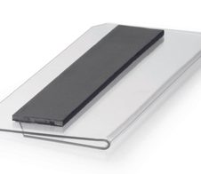 DURABLE Etikettentaschen 10,0 x 3,8 transparent