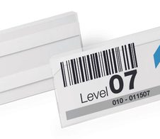 DURABLE Etikettentaschen 15,0 x 6,7 transparent