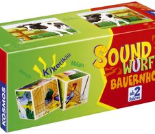 KOSMOS Soundwürfel Bauernhof Geschicklichkeitsspiel