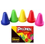 Idena Spielzeug-Pylone 8 cm mehrfarbig