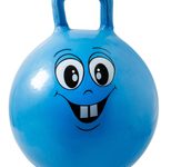 Idena Hüpfball blau