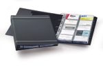 DURABLE Visitenkarten-Ringbuch anthrazit