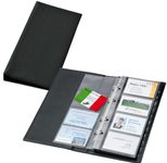 SIGEL Visitenkarten-Ringbuch schwarz