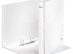 LEITZ Ringbuch 2-Ringe DIN A4 4 cm perlweiß