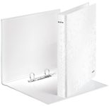LEITZ Ringbuch 2-Ringe DIN A4 4 cm perlweiß