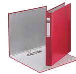 LEITZ Ringbuch 2-Ringe DIN A4 4 cm rot