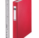 LEITZ Ringbuch 4-Ringe DIN A4 4 cm rot