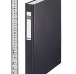 LEITZ Ringbuch 4-Ringe DIN A4 4 cm schwarz