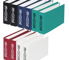 DONAU Bankordner 4.5 cm DIN A6 quer Kunststoff farbsortiert
