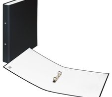 DONAU Ringbuch 2-Ringe DIN A4 3.5 cm schwarz