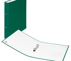 DONAU Ringbuch 2-Ringe DIN A4 3.5 cm grün