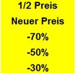 PrinterLabels AS SATO JUDO Prozent Preisauszeichner