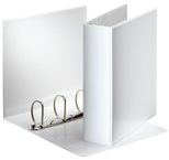 Esselte Präsentationsringbuch 4-Ringe DIN A4 8.5 cm weiß