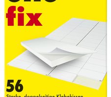 UHU doppelseitige Klebepads 1.2 cm  x 1.8 cm weiß