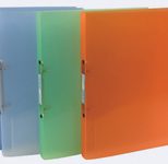 DONAU Ringbücher 2-Ringe DIN A4 2.5 cm weiß, blau, grün, orange