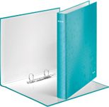 LEITZ Ringbuch 2-Ringe DIN A4 4 cm eisblau