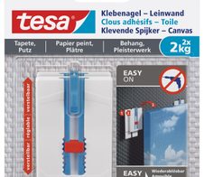 tesa Klebenägel 4.5 cm  x 6.4 cm weiß