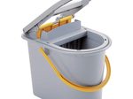 VERMOP Salmon Putzeimer 15,0 l grau, gelb
