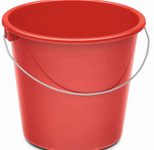 Putzeimer 5 l rot